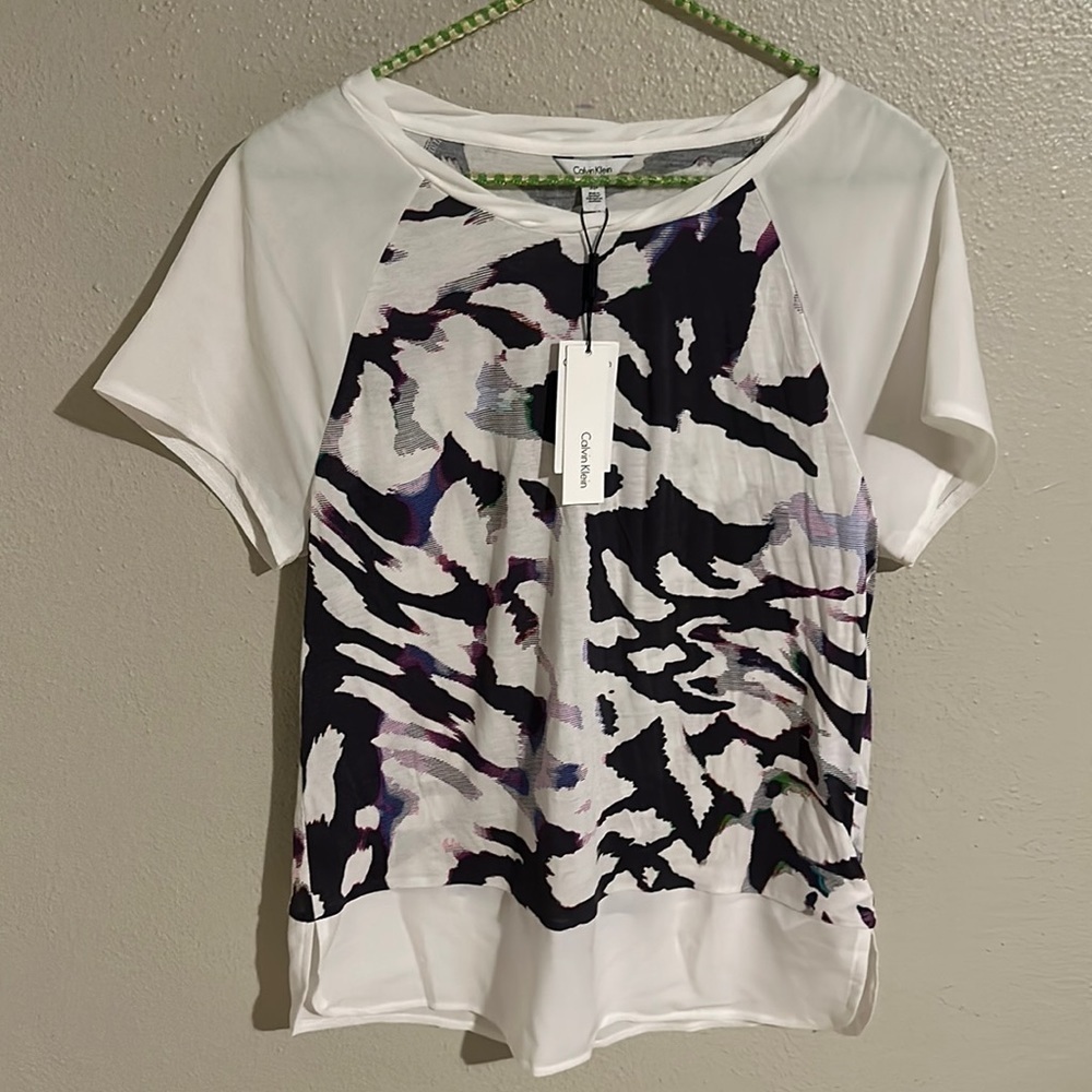 Calvin Klein Animal Print Top